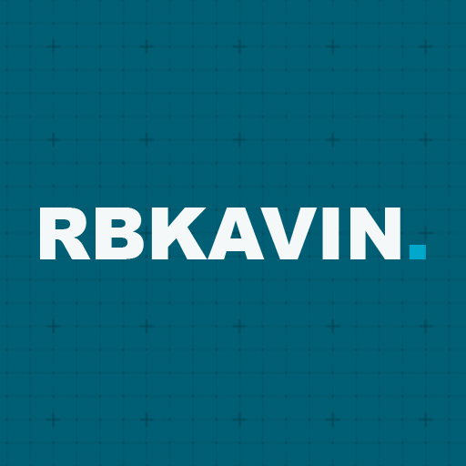 RBKAVIN. square icon, brand teal version