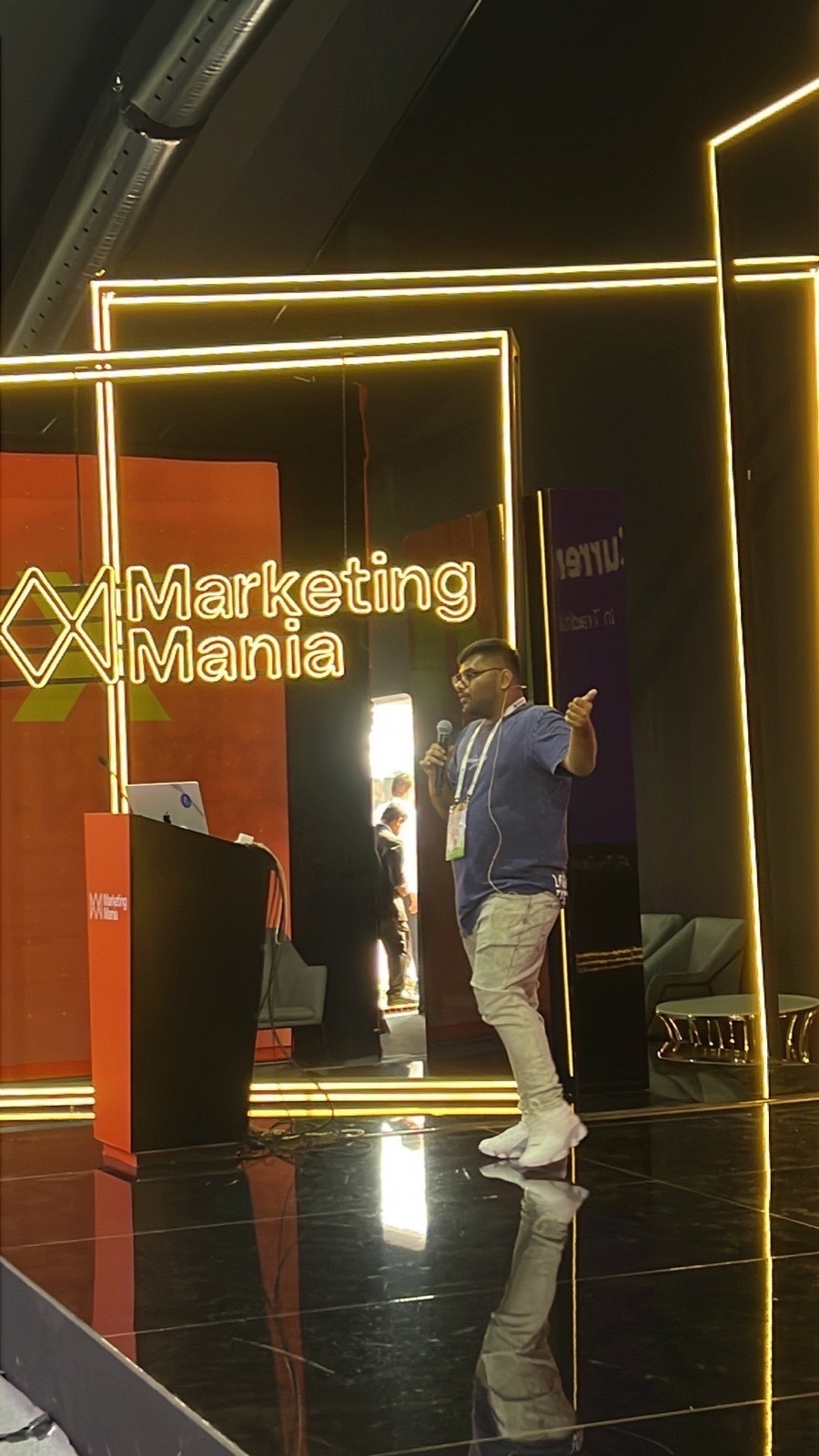 Kavin speaking at GITEX Dubai 2023