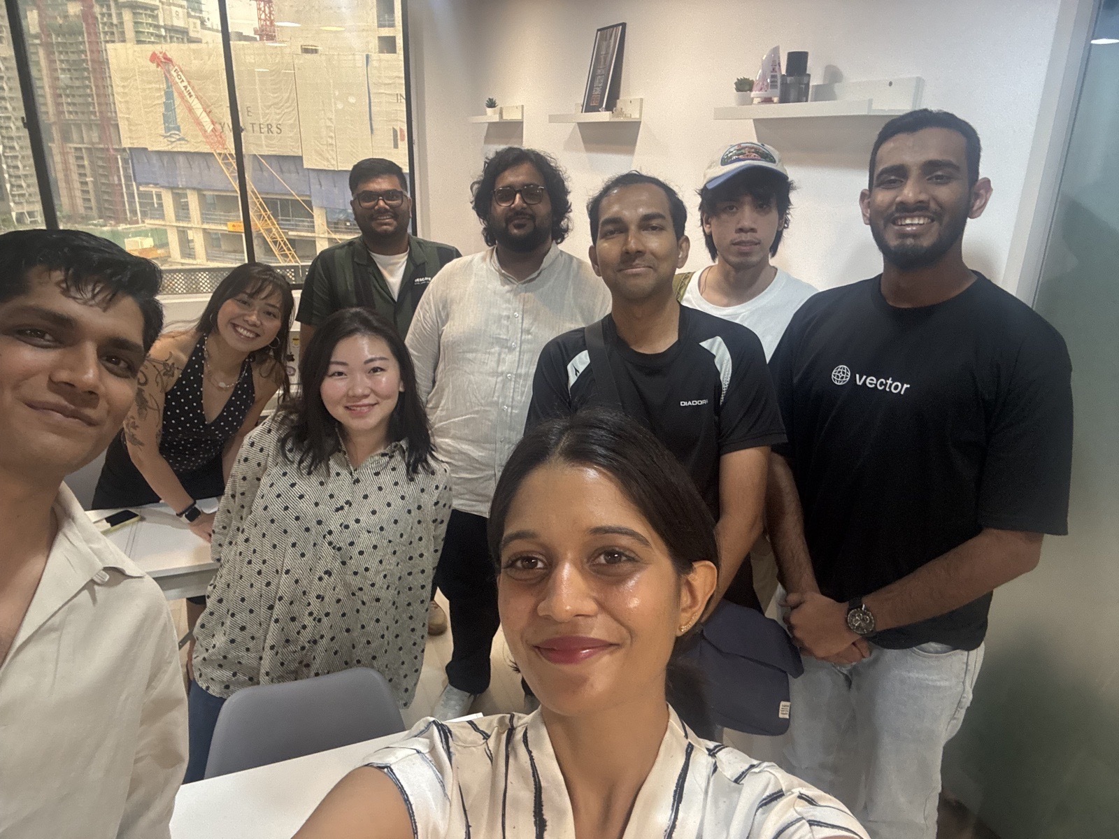 Group photo after Flora AI workshop in Singapore, April 2026